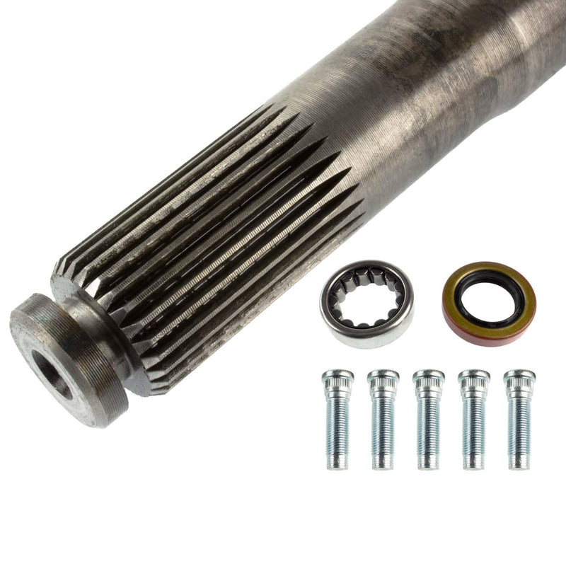 Motive Gear MG31135 Spline Drive Axle Shaft Assembly for Dana 35 Left Side (Driver) 30.56" Length 27 Spline 5x4.5 Fits Jeep Wrangler/Cherokee/Grand Cherokee Replaces 73624-2X, 73624-2XR