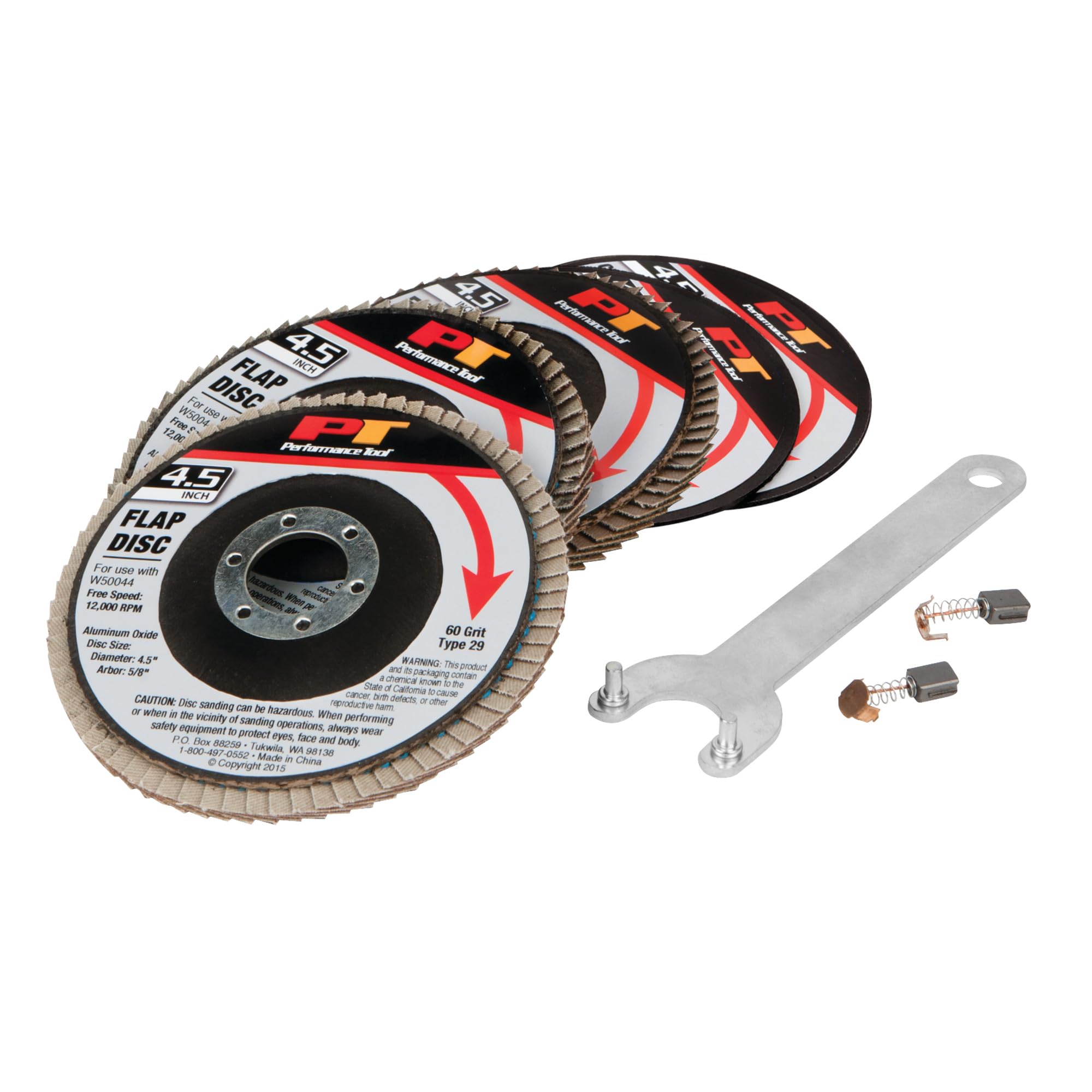 W50044 Performance Tool 4-1/2-Inch Angle Grinder