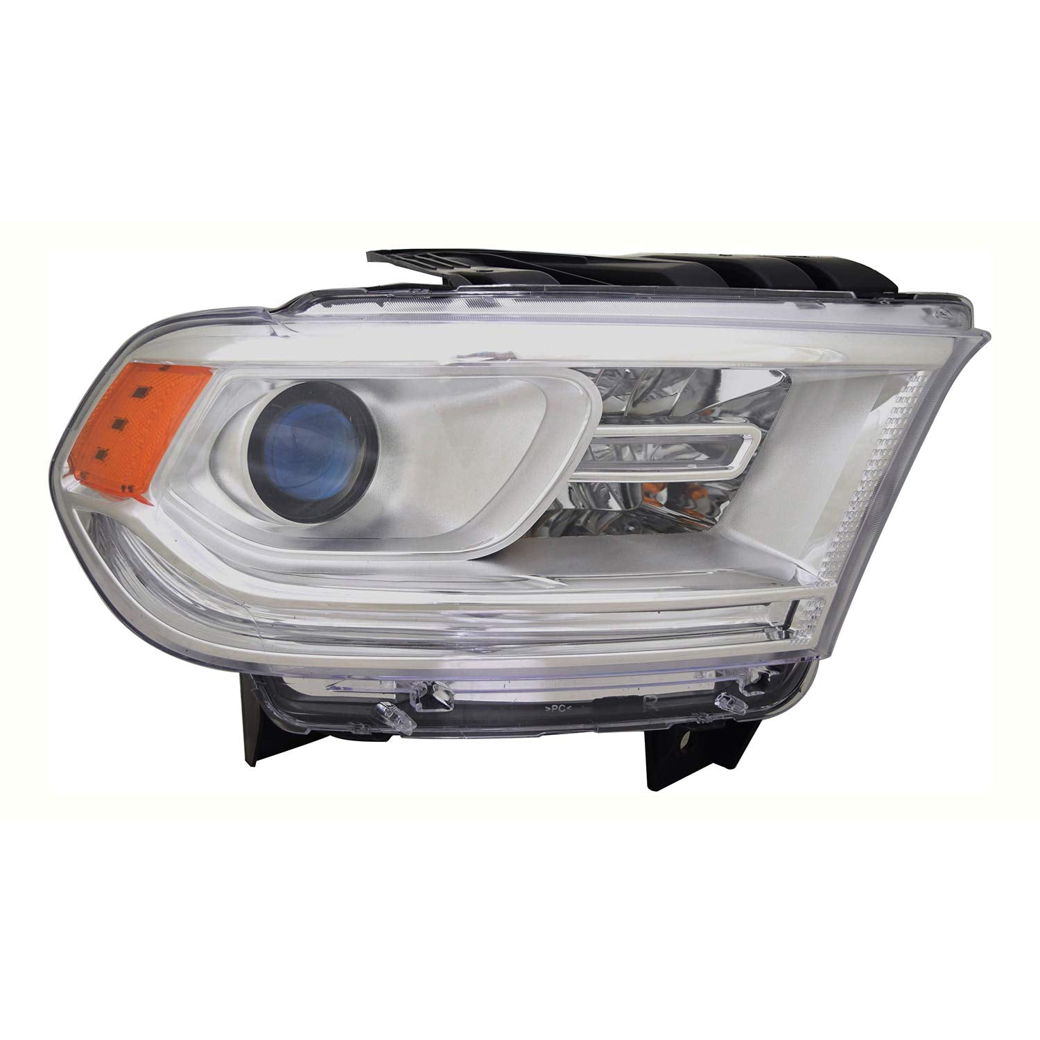 Right TYC Headlight Assembly Compatible with 2016-2020 Dodge Durango