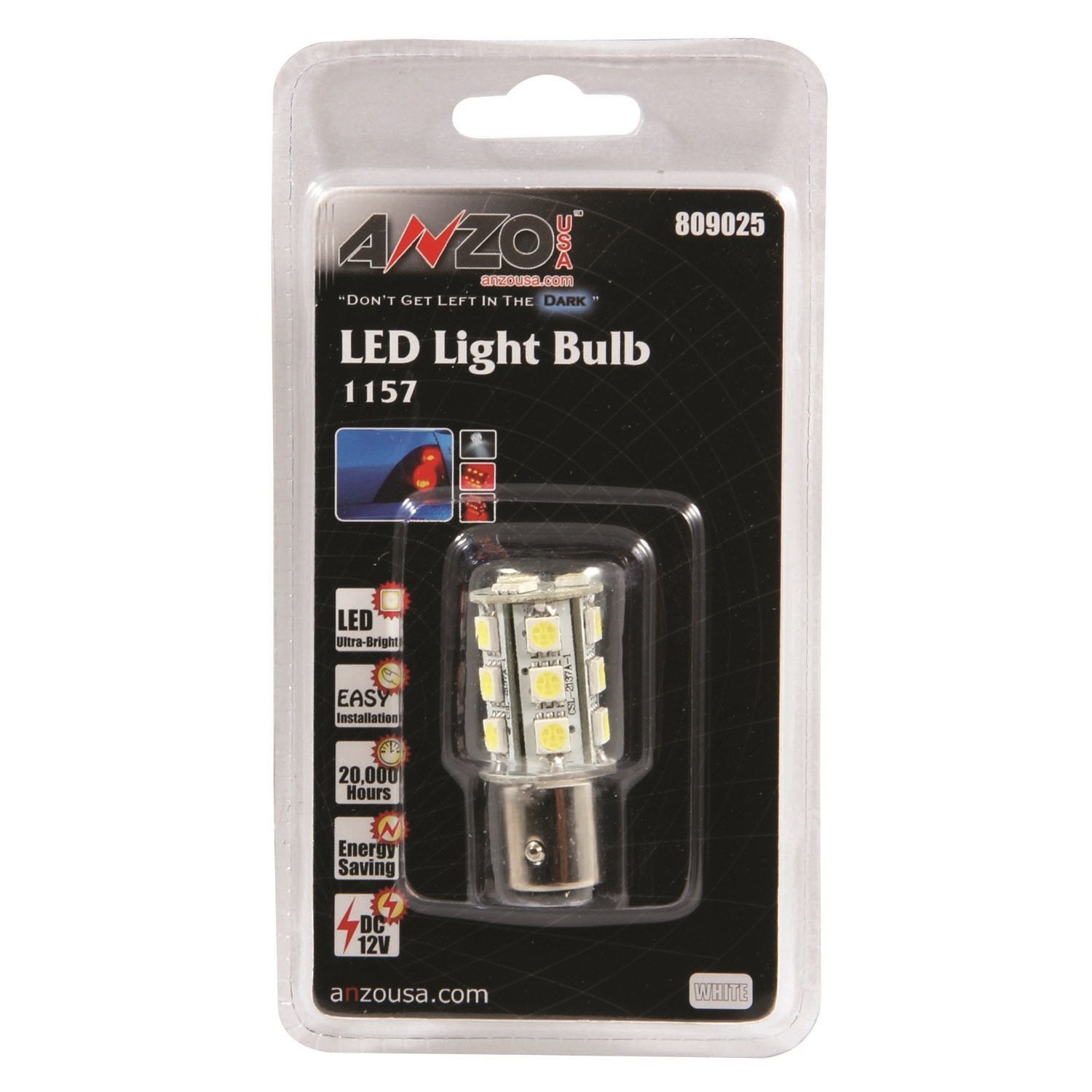 White AnzoUSA LED Bulb 809025