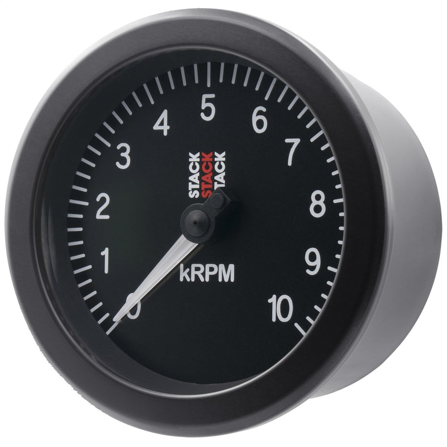 AutoMeter Tachometer, ST100-010, Sport, 88Mm, Black, 0-10K RPM