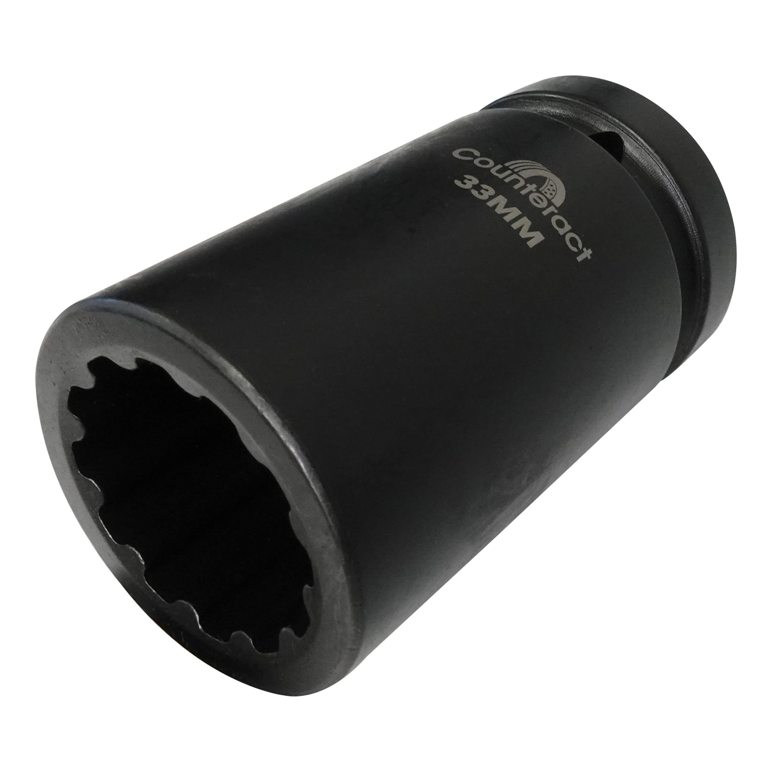 6 Way Socket Pro – Counteract 5pc Set - 17mm, 27mm, 30mm, 33mm, 35mm - 1" Drive