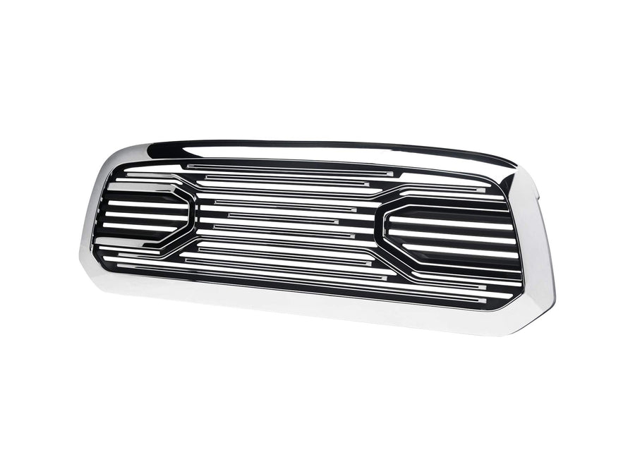 OE Style Armordillo USA Grille Fits 2013-2018 Dodge Ram 1500-Chrome