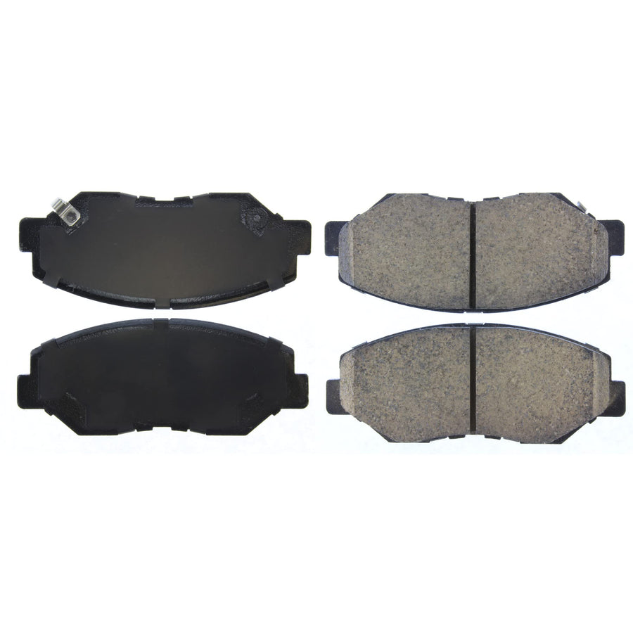 Posi Quiet Centric 105.09143 Premium Ceramic Front Disc Brake Pad Set for Select Honda Model Years