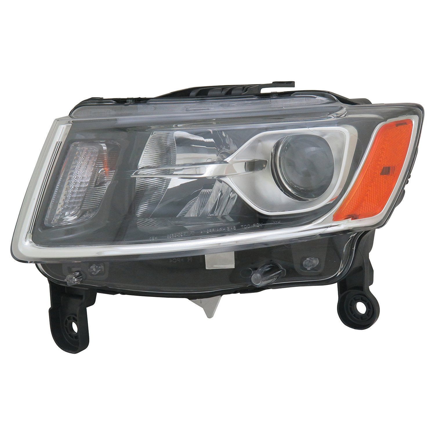 Left TYC Headlight Assembly Compatible with 2014-2016 Jeep Grand Cherokee