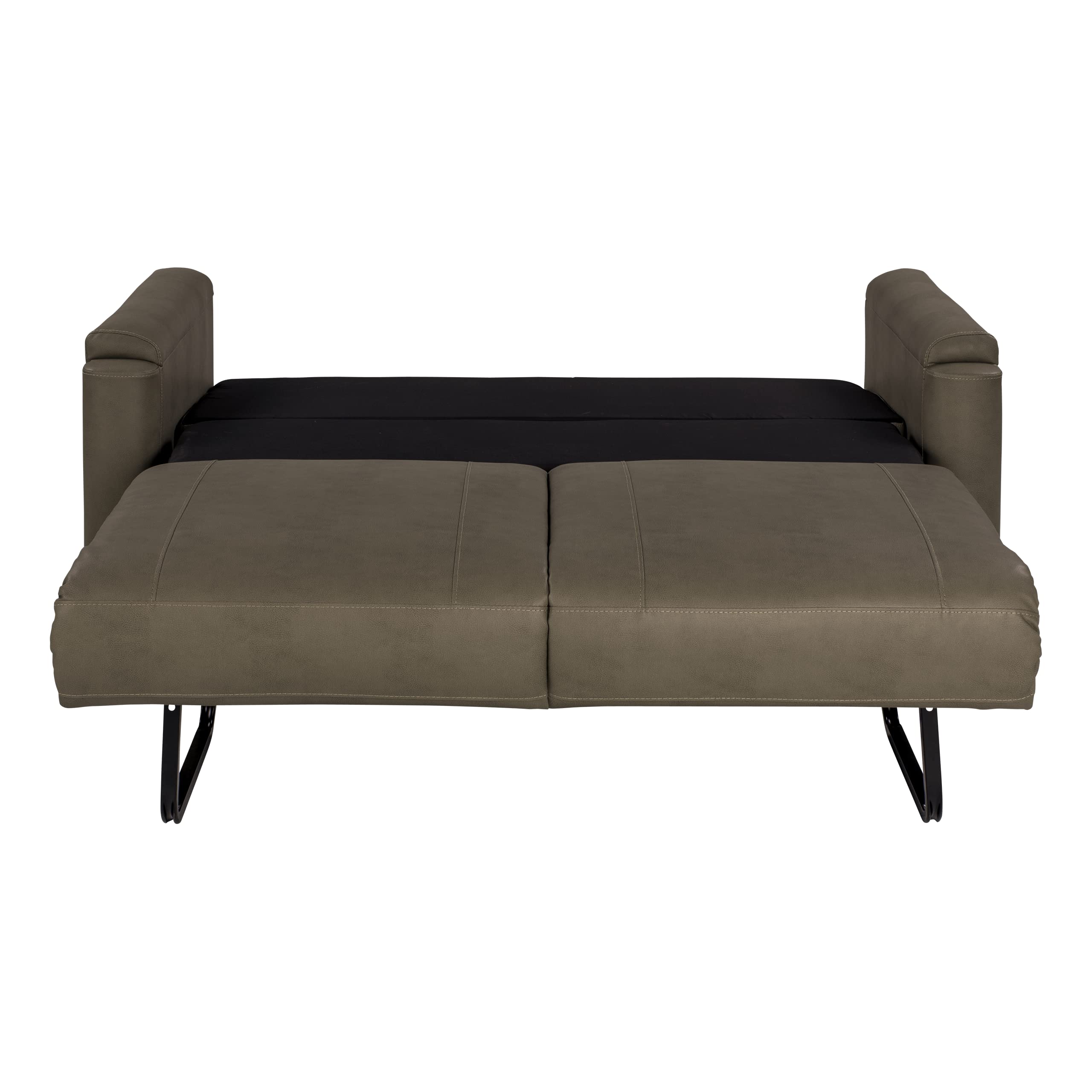 68" Thomas Payne Grummond RV Tri-Fold Sofa with PolyHyde Fabric, Couch-to-Bed Conversion, Removeable Back, Easy Installation for Travel Trailers, 5th Wheels and Motorhomes - 2020128147