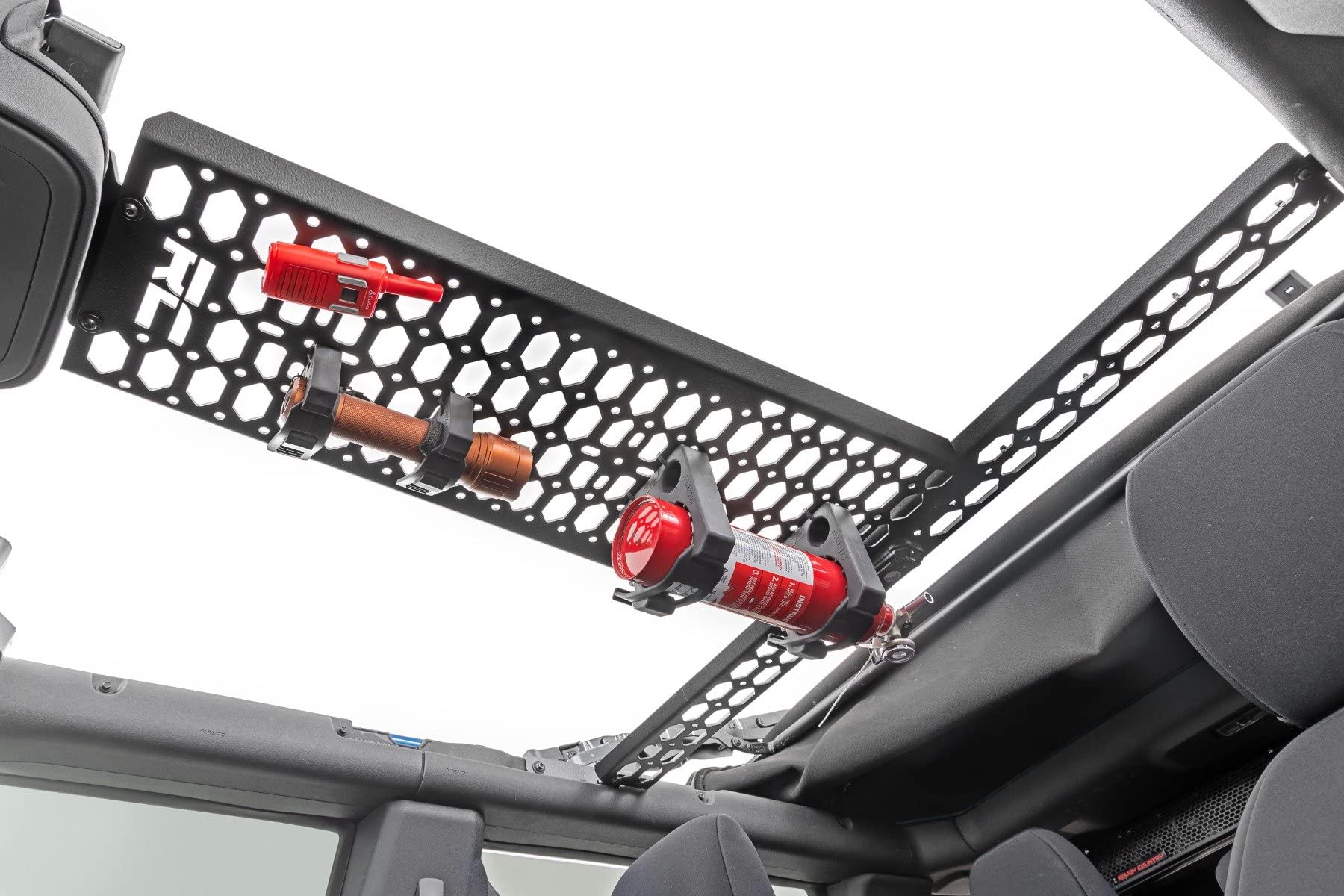 Overhead Molle Panel Kit Rough Country w/Light for 2021-2024 Ford Bronco - 51124