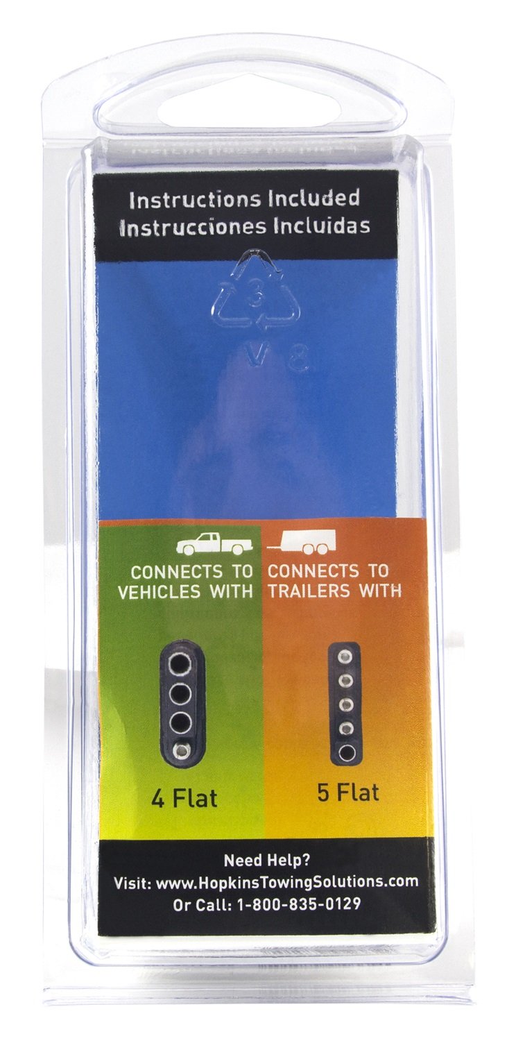47515 Hopkins 4 Wire Flat To 5 Wire Flat Adapter