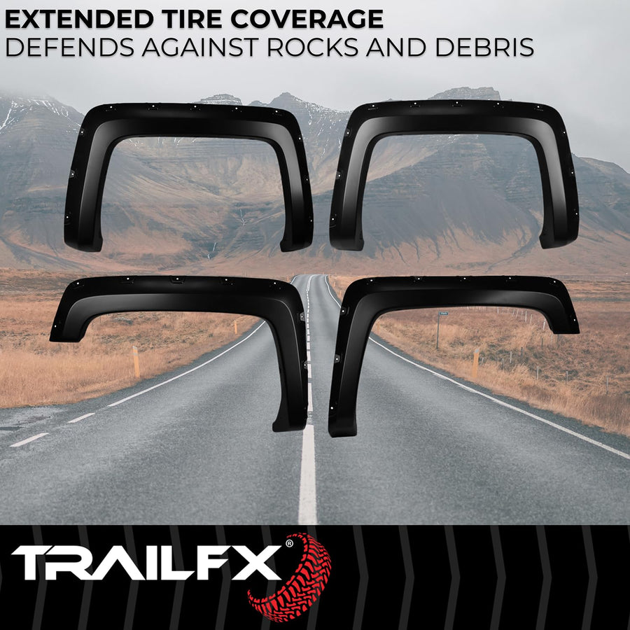Pocket Style Trailfx TFC3002S Flare Smooth Set Of 4