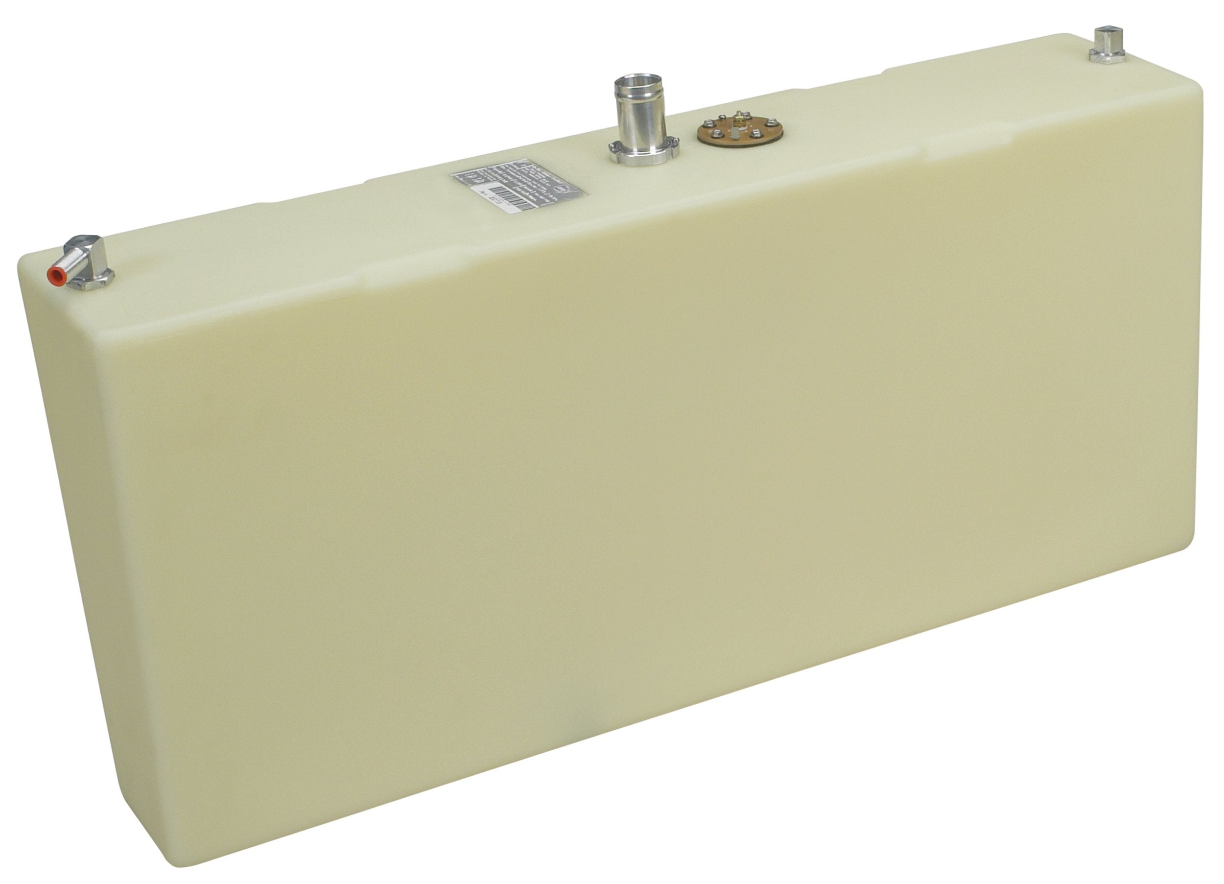 Moeller Marine Below Deck Permanent Fuel Tank with Withdraw Starboard Sice (18-Gallon, 39" x 8.25" x 5.25" x 17.75")