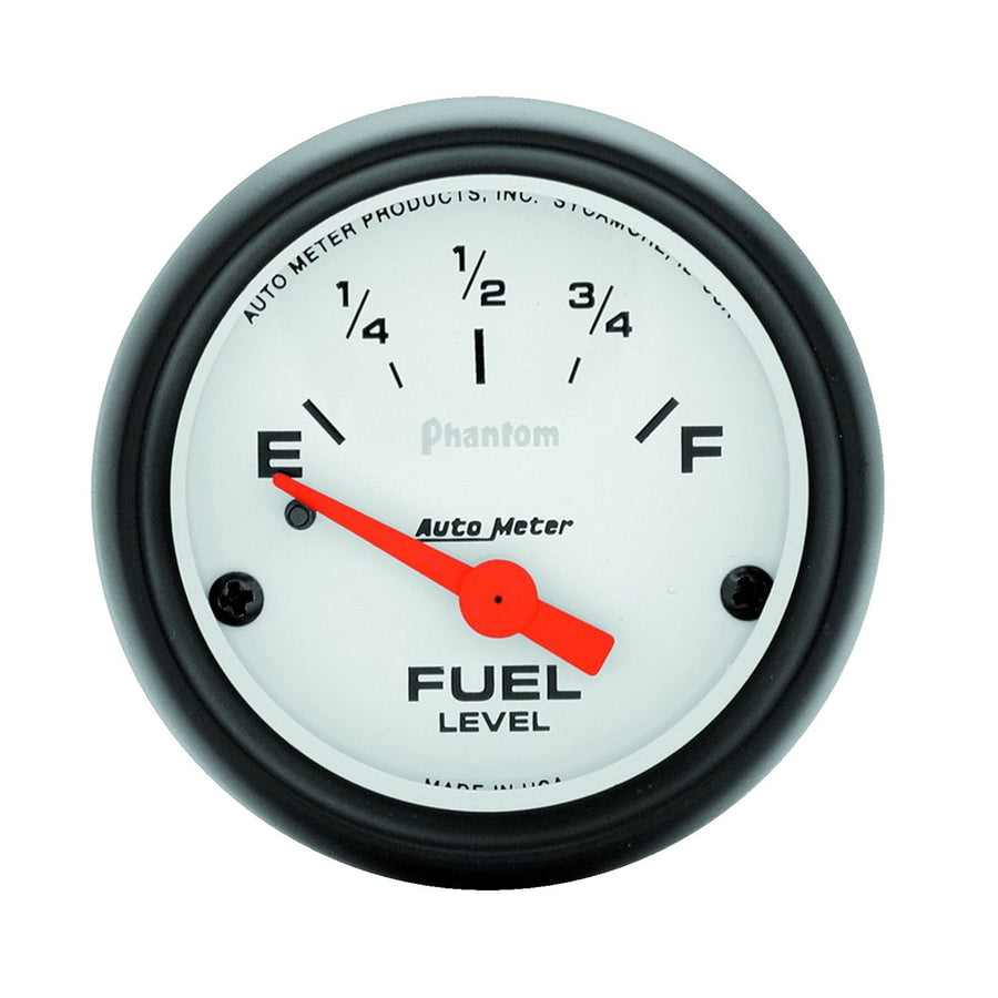 Auto Meter Phantom Electric Fuel Level Gauge 5717