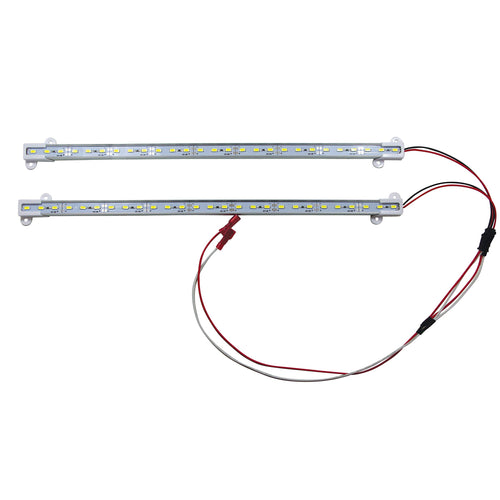 Valterra Group Diamond Products LED Flourescent Replacement Kit (18' - 24" Fixtures with T8 Wiring Harness, High Output, 1400LUM, 5500K (2 Pack) - DG75102VP,Bright White