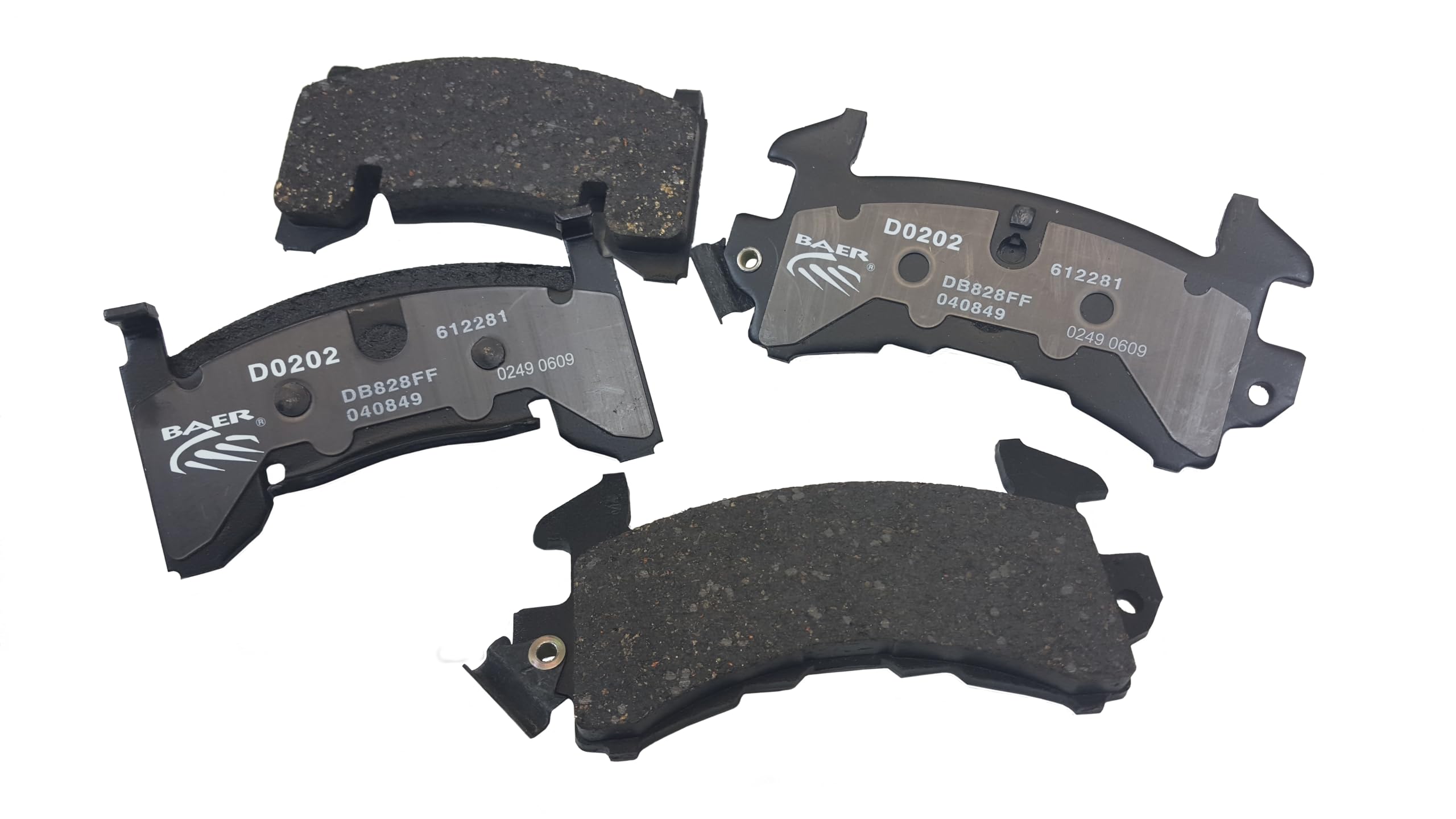 Rear Baer Brakes D0202 Claw Brake Pads