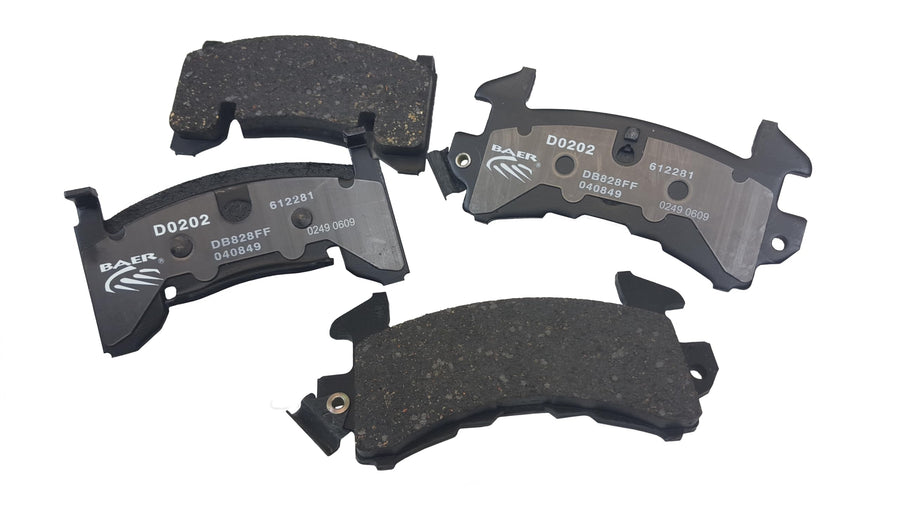 Rear Baer Brakes D0202 Claw Brake Pads