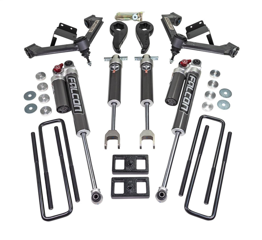 62-30360 ReadyLIFT 3'' SST 2.1 Lift Kit with Fabricated Control Arms and Falcon 2.1 Monotube Shocks For Chevrolet/GMC 2500HD/3500HD RWD, 4WD