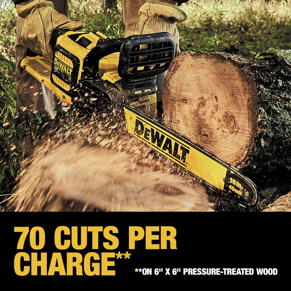 Brushless Chainsaw Kit DEWALT FLEXVOLT 60V MAX* (2.0 Ah) (DCCS670T1)