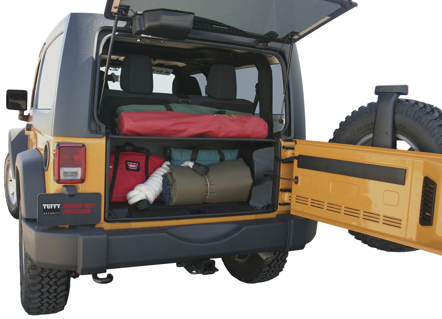 Cargo Enclosure - Tuffy Security Products | Standard for Jeep Wrangler JK | 2011-2018