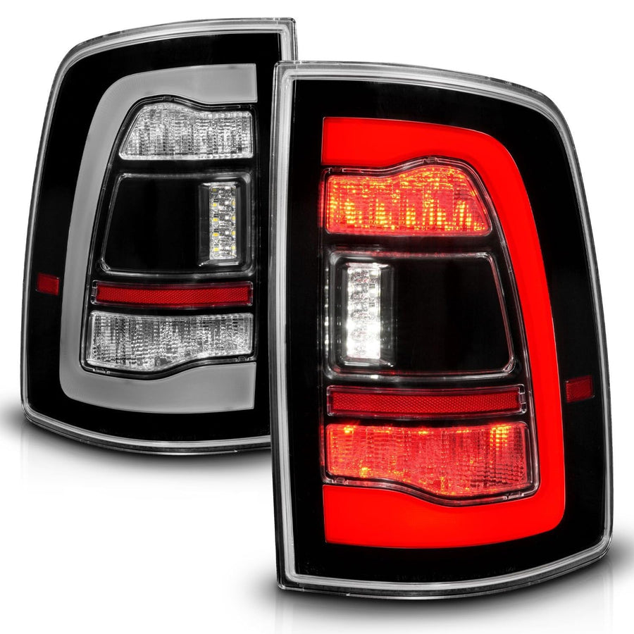 09-18 Dodge Ram 1500 ANZO Sequential LED Taillights Black