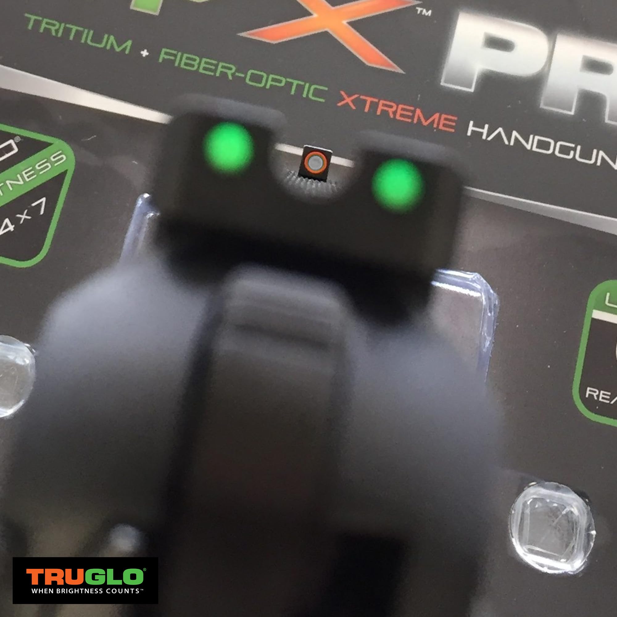 CZ 75 TruGlo Tritium Pro Glow Sight, Orange Ring