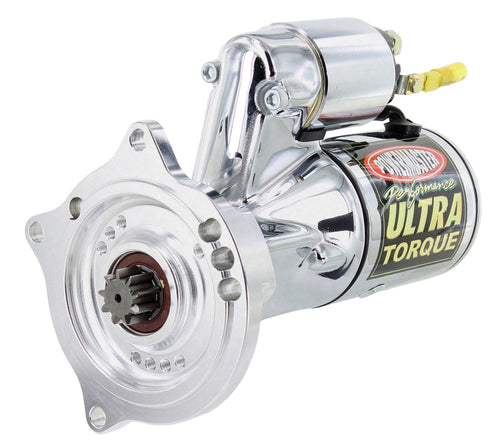 Chrome Powermaster 19406 Alternator (Ultra [BB] FE with billet 3 Ear Mating 390, 427, 428 1965 & UP 184T Flywheel 2.5kw)