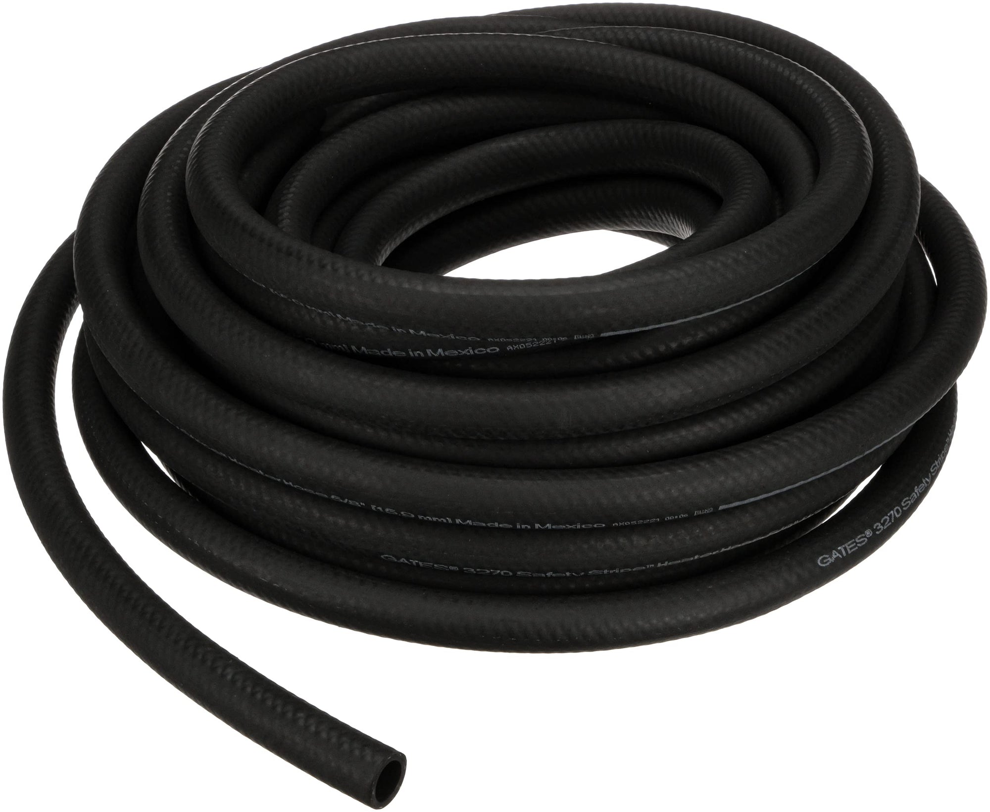 Standard Safety Stripe Straight Heater Hose