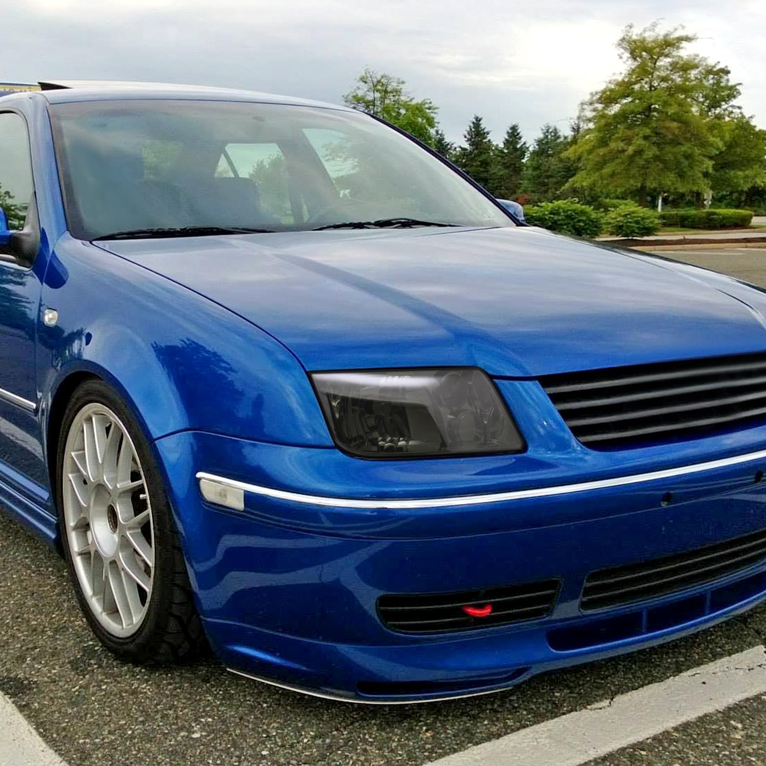 Smoke SPEC-D TUNING Headlights Compatible with 1999-2005 Volkswagen Jetta/Bora MK4