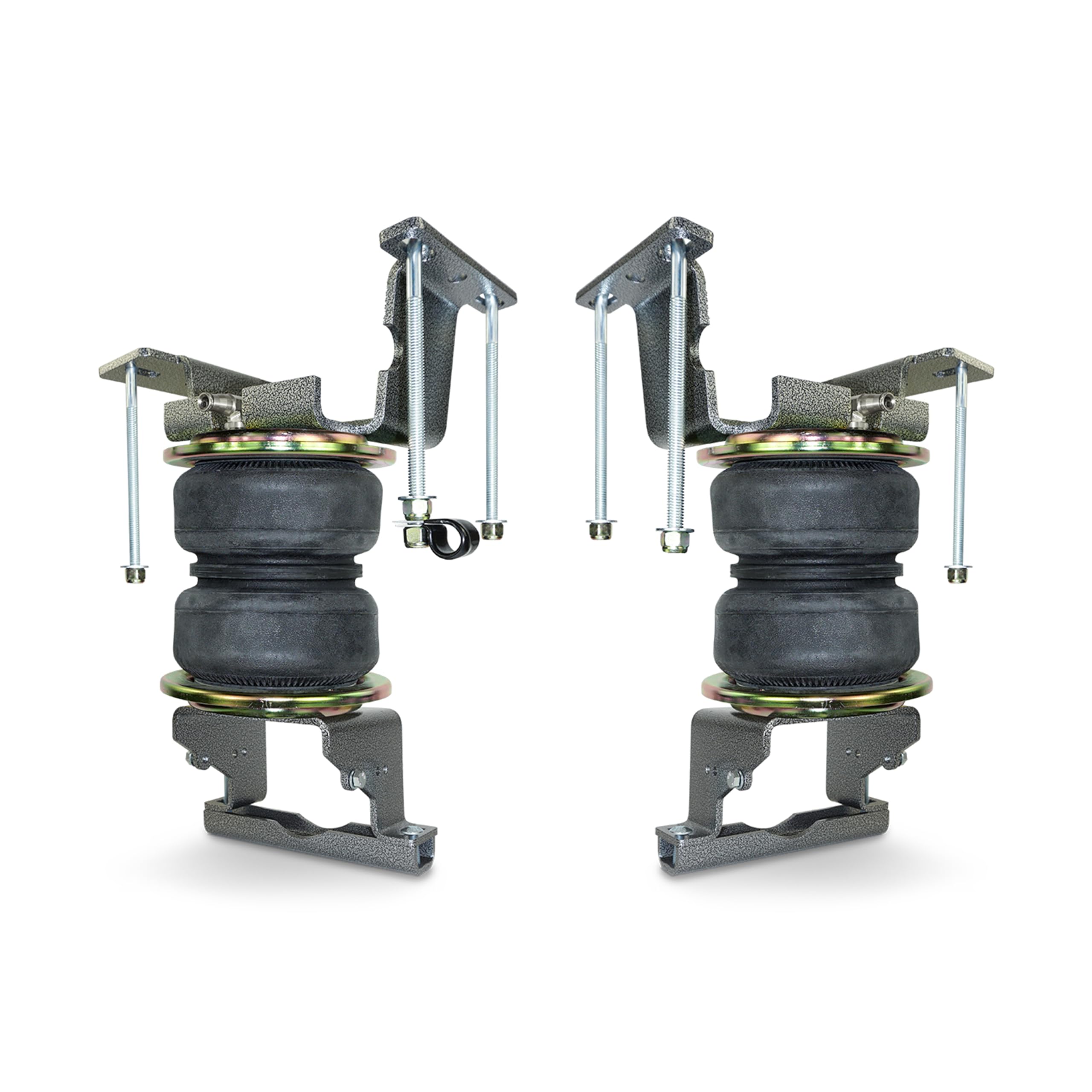 Pacbrake ALPHA HD HP10171 Rear Air Suspension Kit fits 2011-2019 Silverado/Sierra 2500HD/3500HD w/o MagneRide | Easy Installation | Corrosion Resistant Roll Plates