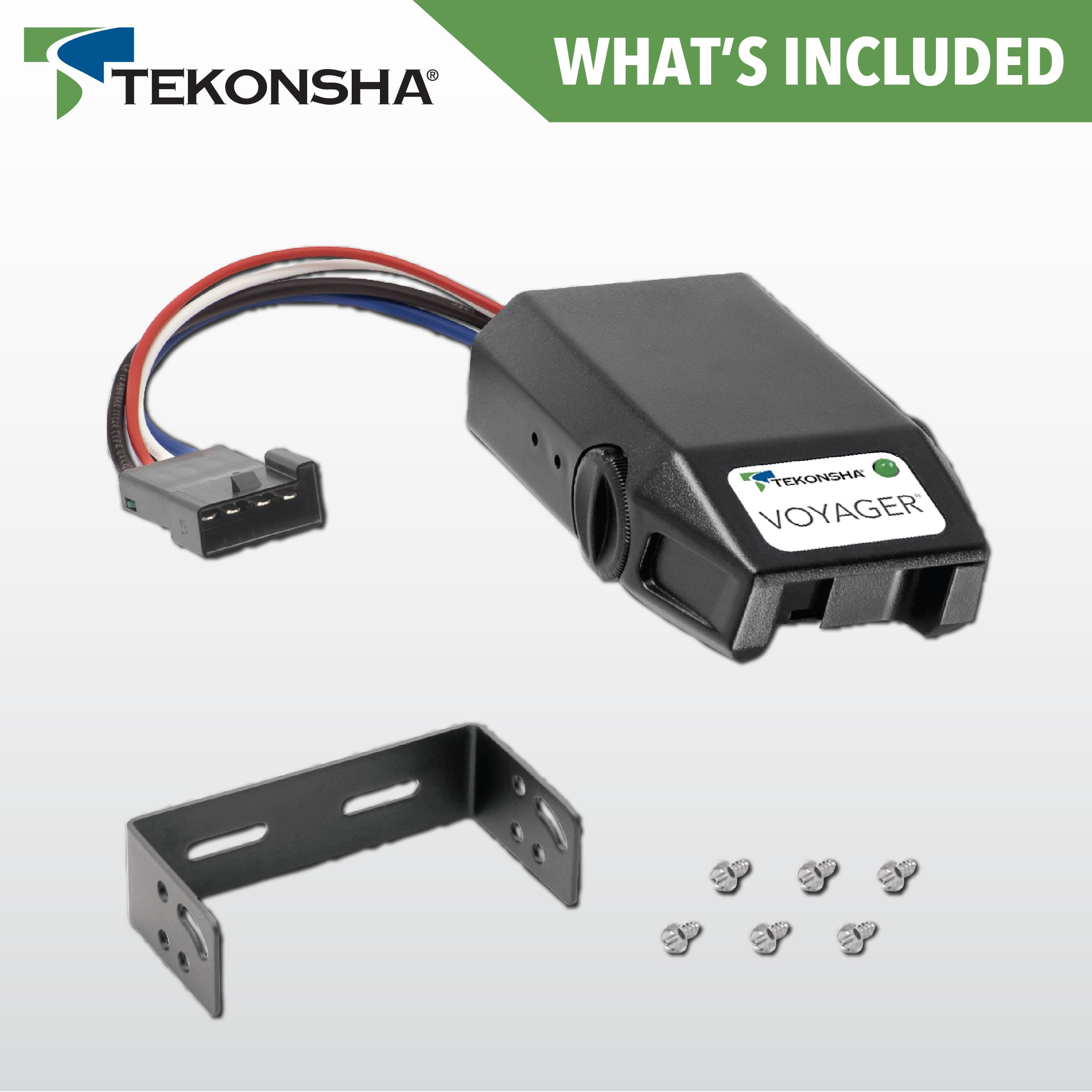 Tekonsha Voyager Proportional Brake Controller for 1-4 Axles Trailers (please check VEHICLE COMPATIBILITY)