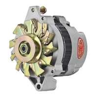 Alt GM CS130 Powermaster Natural 140A 1V Pulley Str MTG 6.61" Side BAT Post 1-Wire or OE Hookup