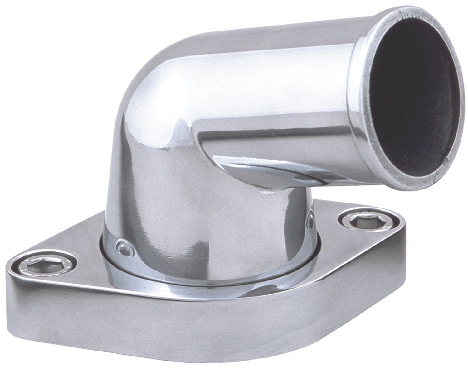 O-Ring Style Trans-Dapt Performance 6016 Aluminum Water Neck 15 deg. Swivel Aluminum Water Neck O-Ring Style