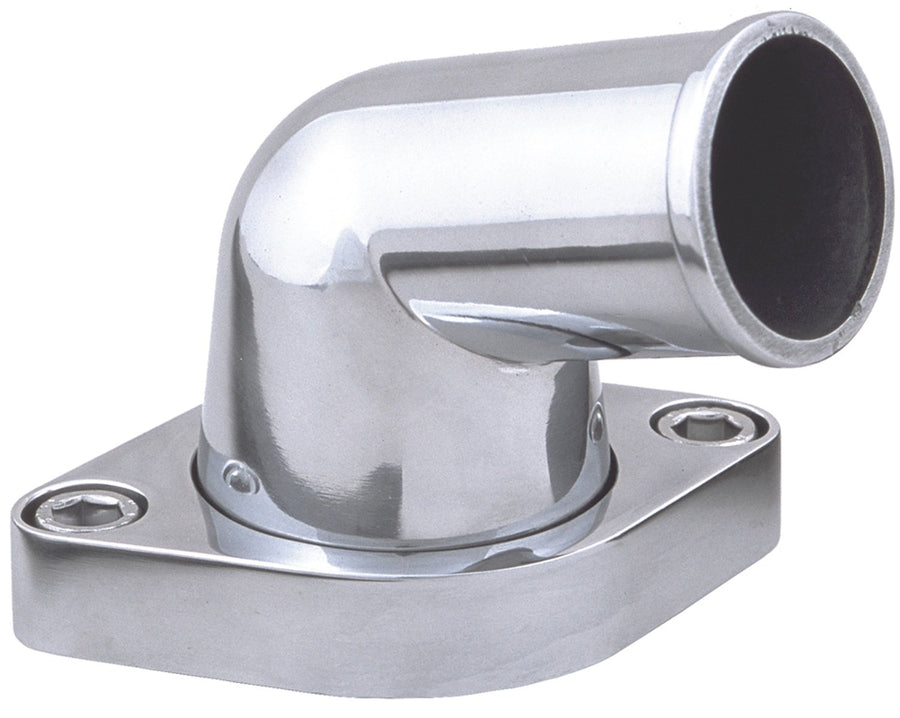 O-Ring Style Trans-Dapt Performance 6016 Aluminum Water Neck 15 deg. Swivel Aluminum Water Neck O-Ring Style