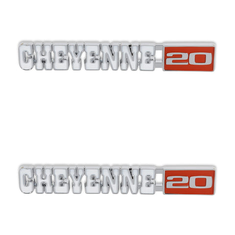Fender Emblems Pair Brothers Trucks 04-593 - Cheyenne 20