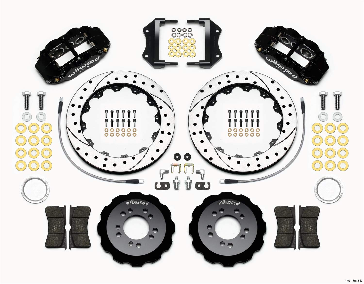 Front Hat Kit FNSL6R,12.88", Drilled