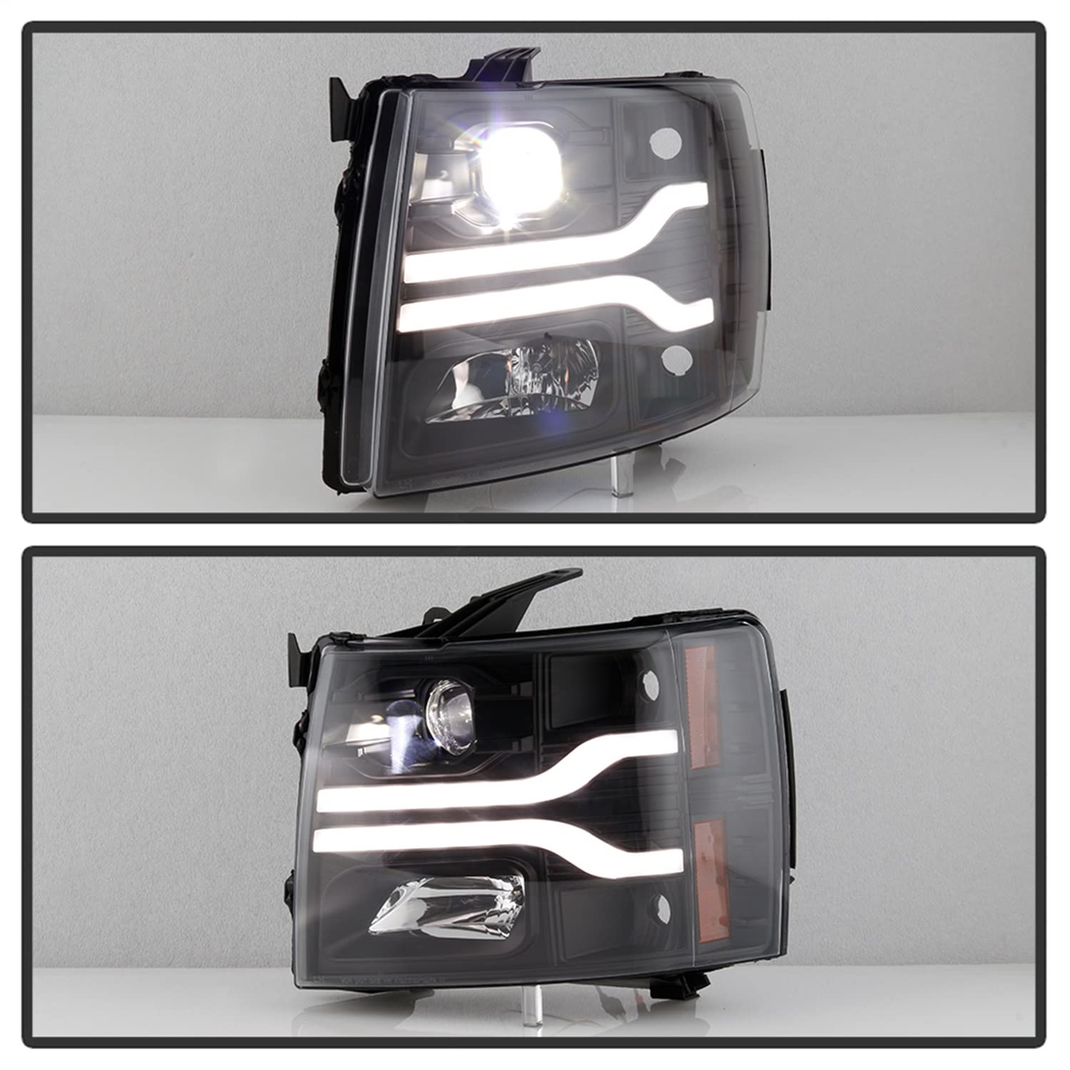 Projector Headlight Spyder Platinum (PRO-YD-CS07V3PL-BK)