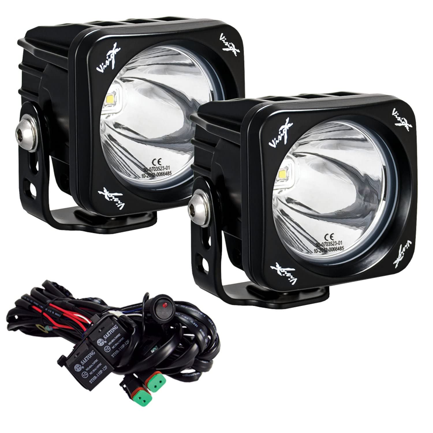 CG2-OP110KIT Vision X Lighting 3.7″ CG2 LED Square Light Cannon Kit