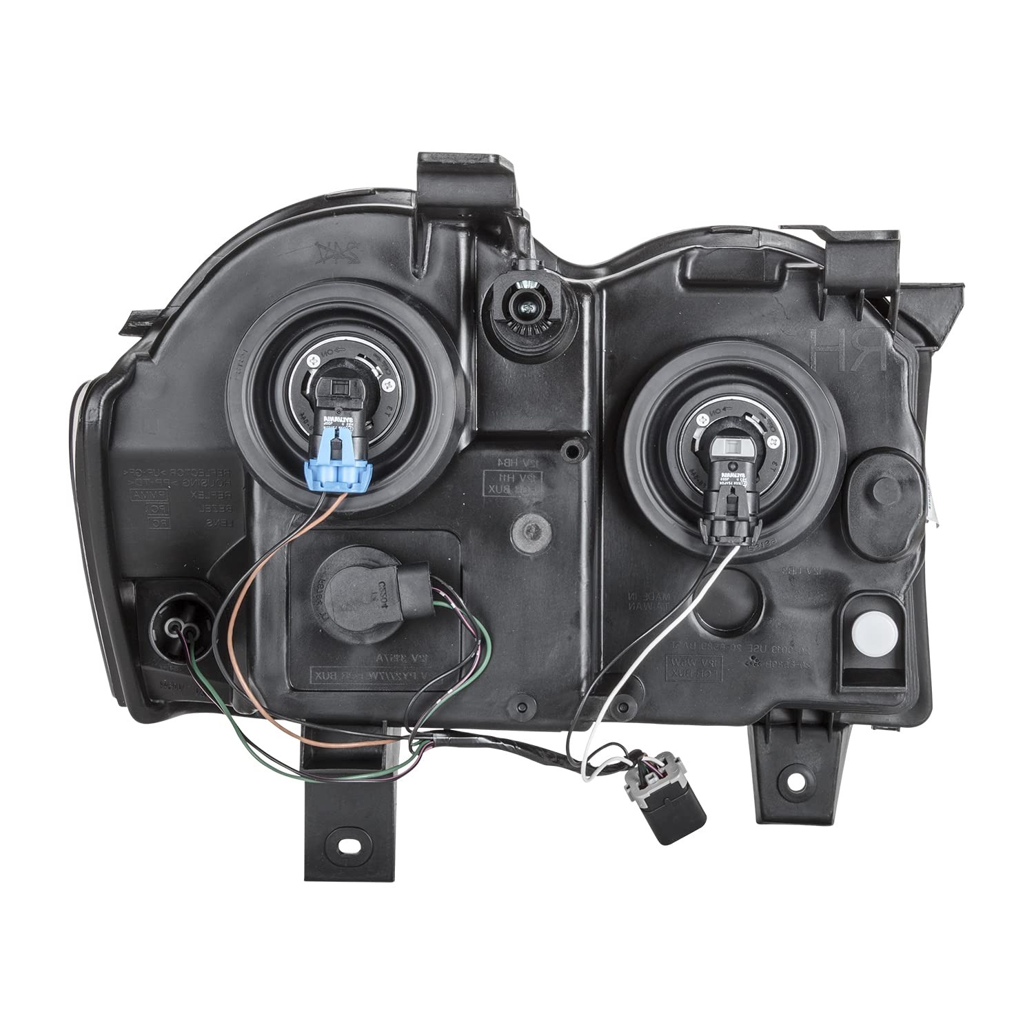 Left TYC Headlight Assembly Compatible with 2008-2010 Jeep Grand Cherokee