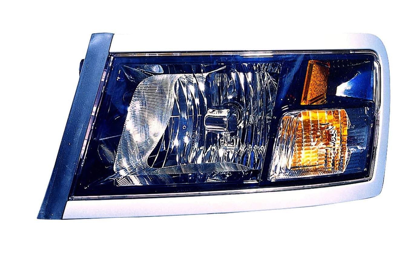 DEPO A34-1129L-AC2 Headlight for Dodge Dakota 08-11 with Black Bezel LH Driver Side CAPA 1EK59WS2AF CH2518127C