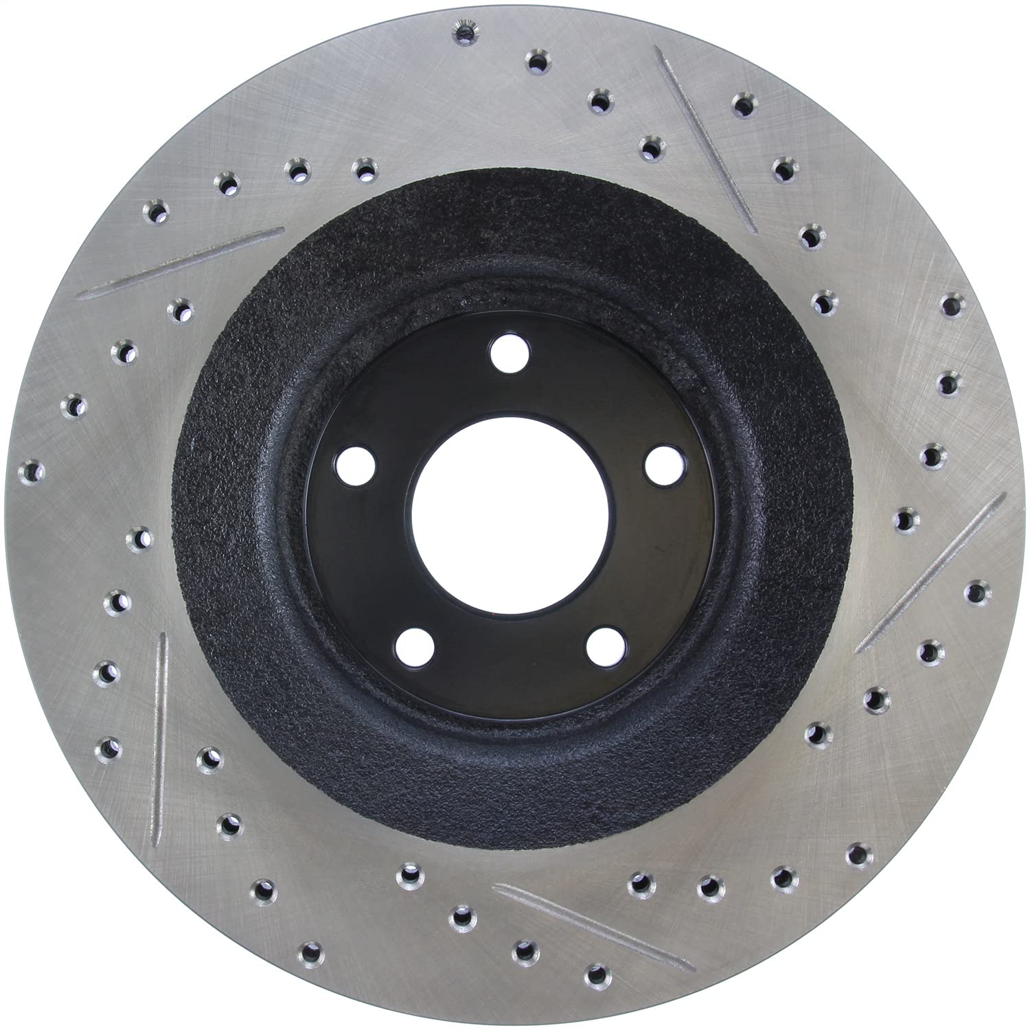 Sport Drilled/Slotted Brake Rotor StopTech 127.63072R (Front Right), 1 Pack