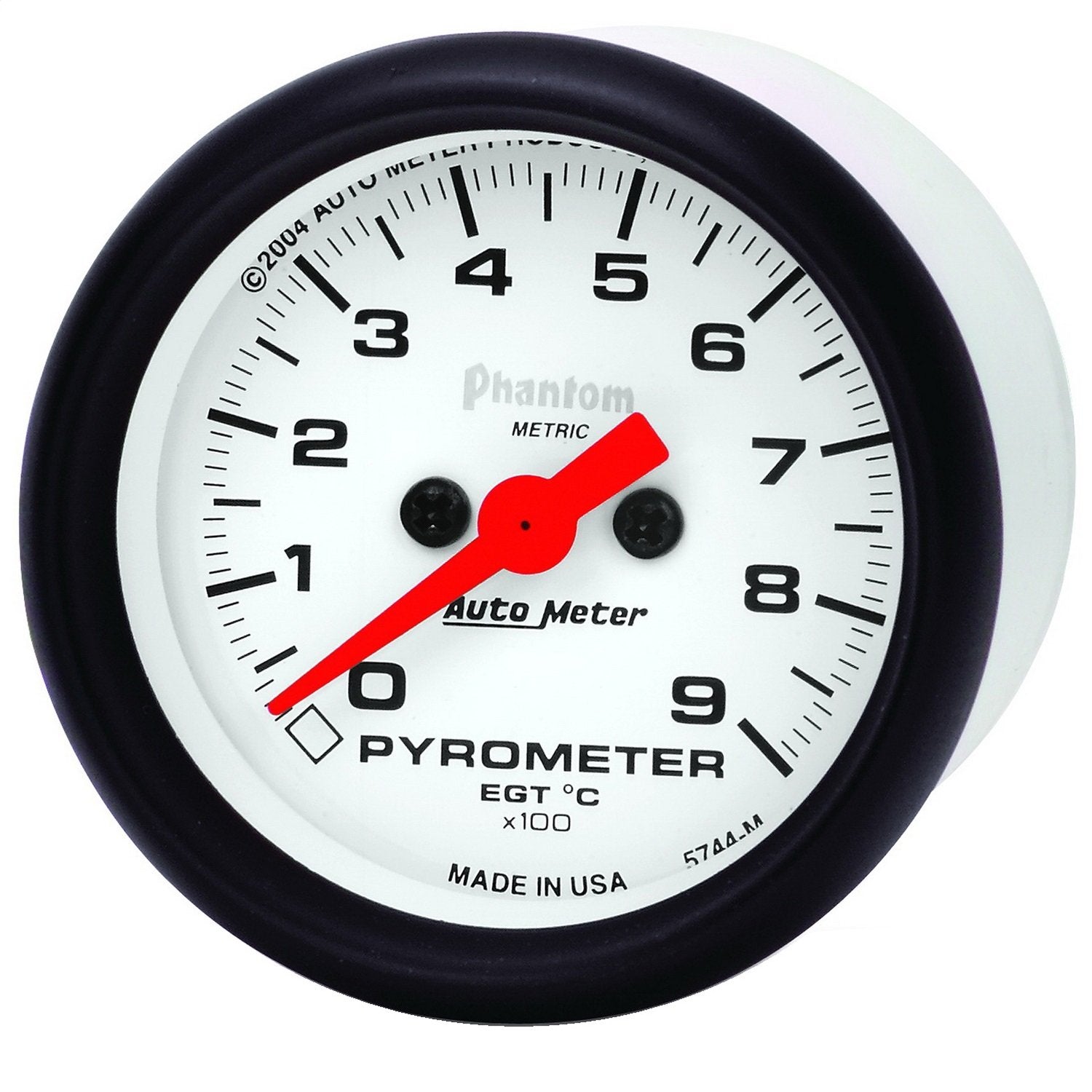 Pyrometer (Egt) AutoMeter 5744-M Gauge, 2 1/16", 900ºc, Digital Stepper Motor, Phantom