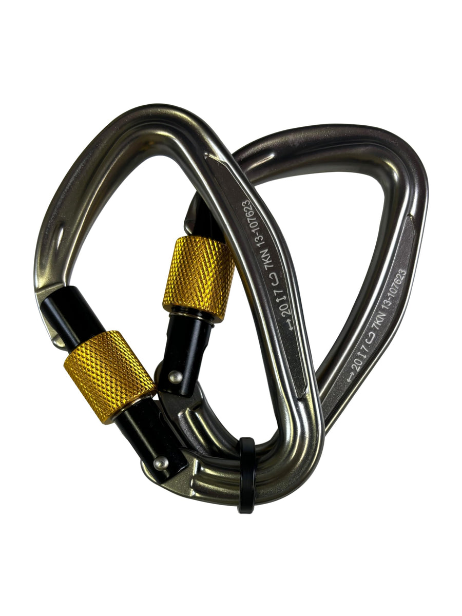 Hunter Safety System High-Strength Recon Pro Locking Carabiners, Rated up to 5600 lbs (2-PACK)