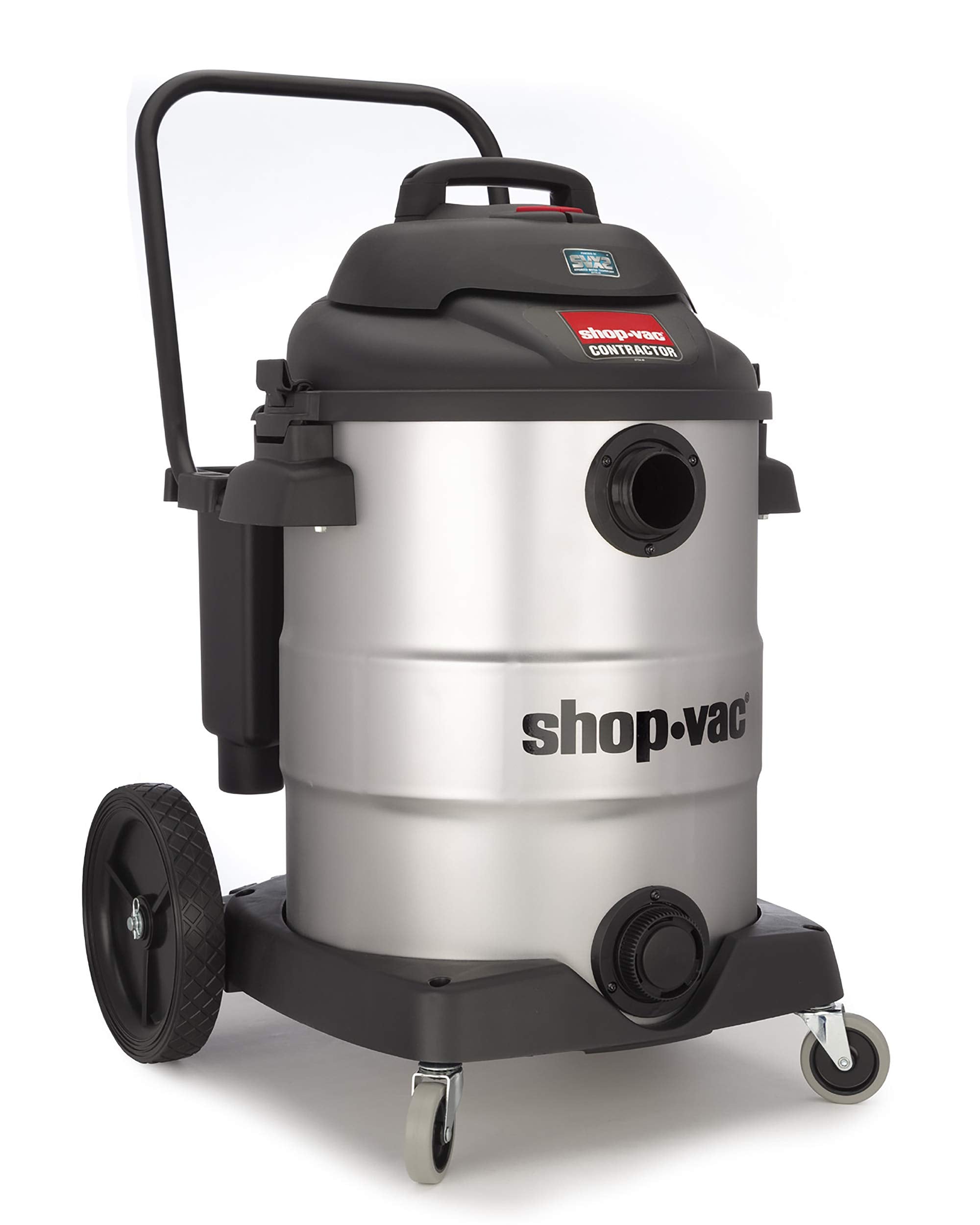 16 Gallon Shop-Vac 9627810 Contractor Wet Dry Vacuum, 6.5 Peak HP Stainless Steel