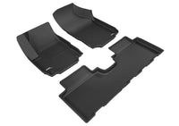 Kagu Floor Mat 3D MAXpider Custom Fit (Black) Compatible with Chevrolet Equinox 2018-2024 - Front Row