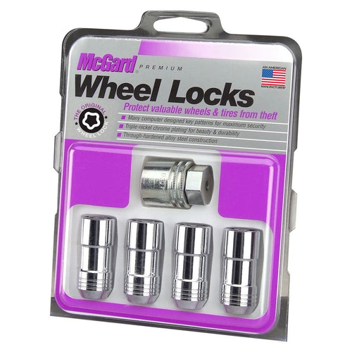 Chrome Cone Seat Wheel Locks MCGARD 24234 (9/16" - 18 Thread Size) - Set of 4
