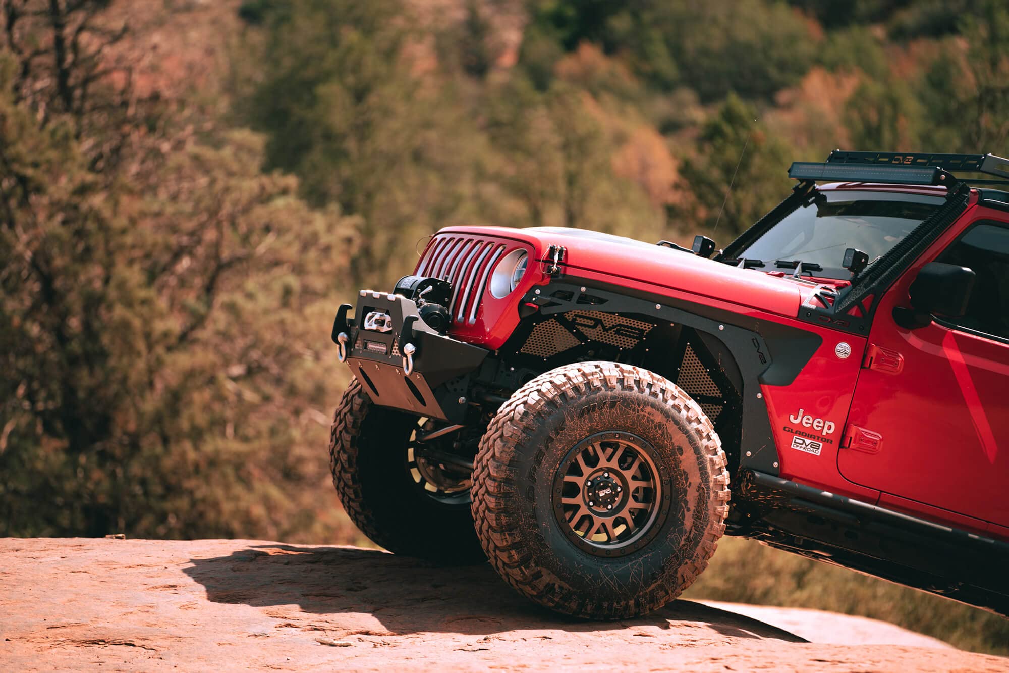LED Light Bar | DV8 Offroad | 52" Dual Row | 42,000 Lumen from OSRAM LED's | Bezel-Less Housing w/Heat Fins | IP68 Rated UV Resistant Lens | Flood/Spot Pattern | Elite Series BE52EW500W