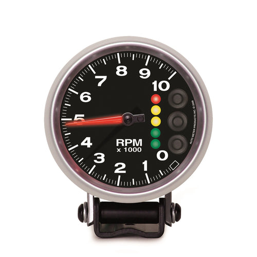 Auto Meter Elite 3-3/4" Electric Pedestal Tachometer 6606-05705 (0-10,000 RPM, 95.3mm)