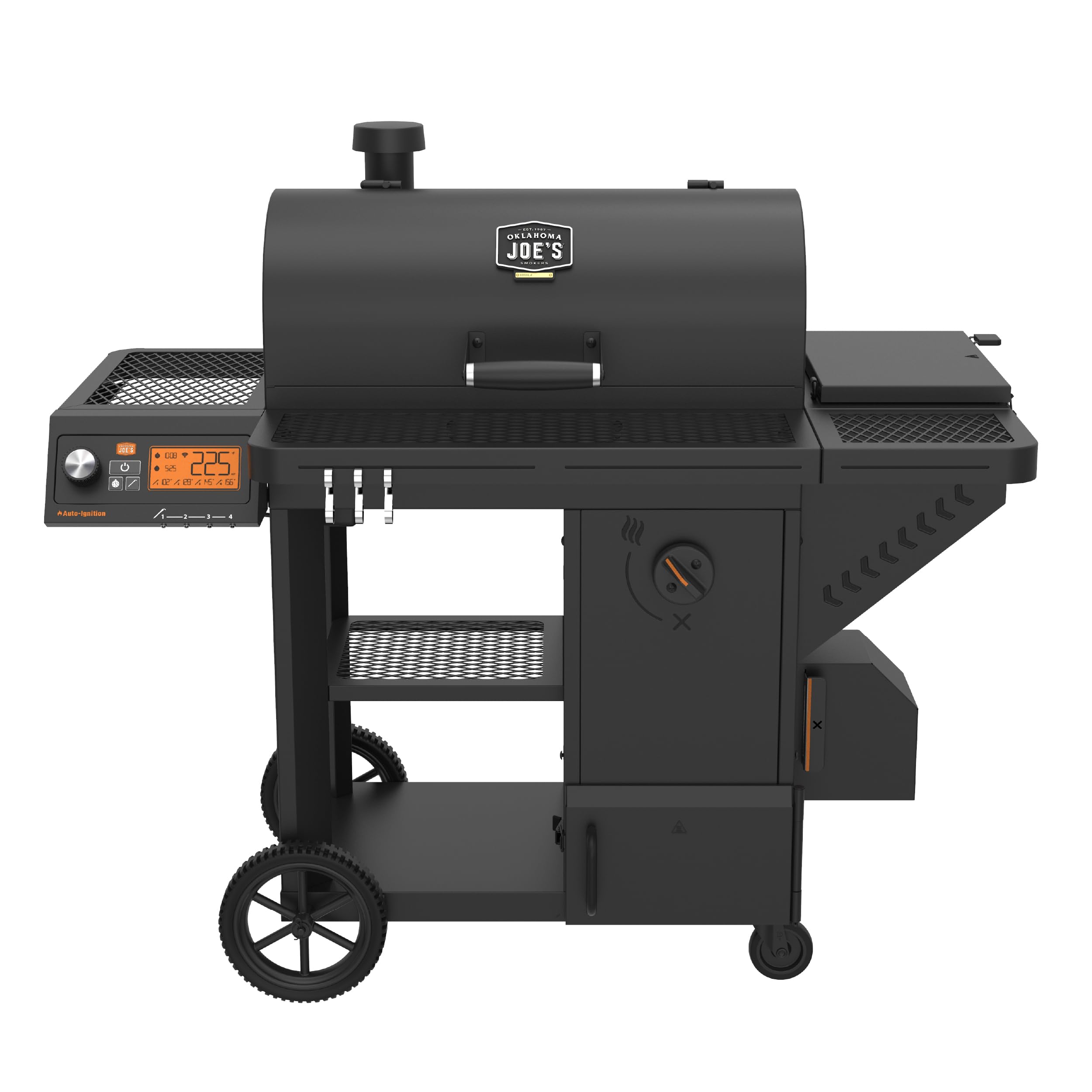 Tahoma 900A DLX Auto-Feed Oklahoma Joe's Charcoal Smoker & Grill w/Wi-Fi - 25203115