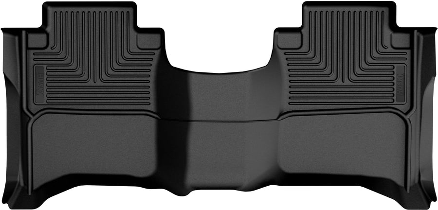 Husky Liners Floor Mats X-act Contour | Fits 2017-2019 Nissan Titan King CAB ONLY | 2nd Row, 1-pc Black - 54401