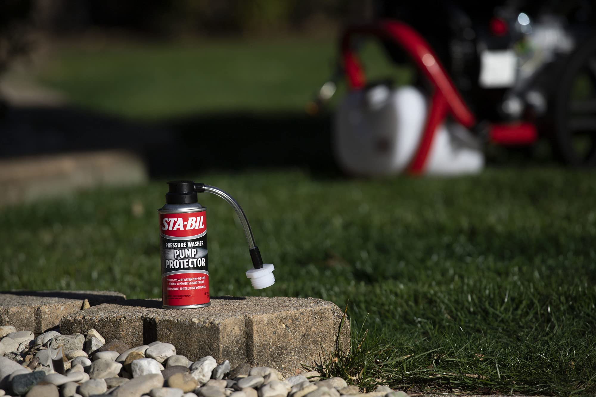 Pump Protector STA-BIL - Protects Pressure Washer Pumps and Other Internal Components During Storage, Next Gen Anti-Freeze and Lubricant Formula, 4oz (22007)