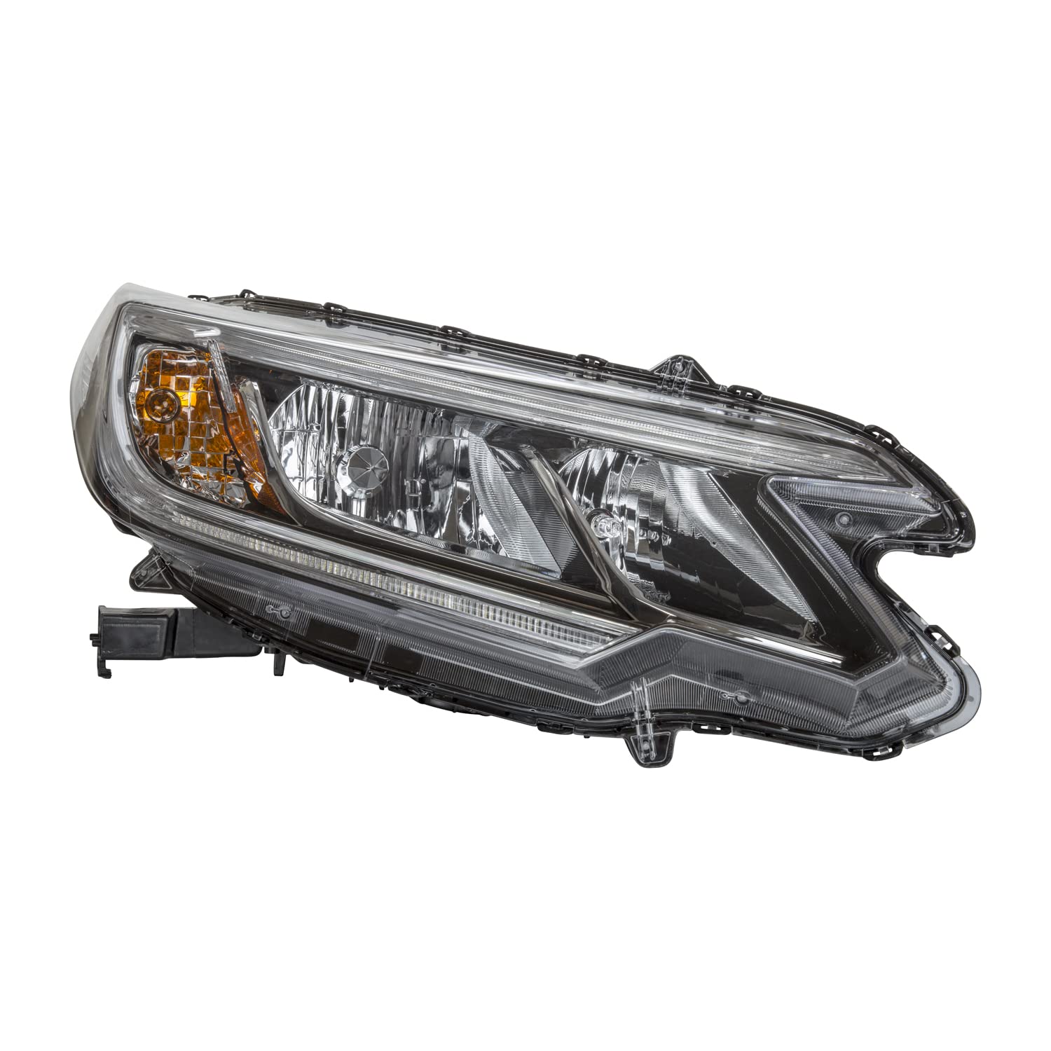 Right TYC Headlight Assembly Compatible with 2015-2016 Honda CRV