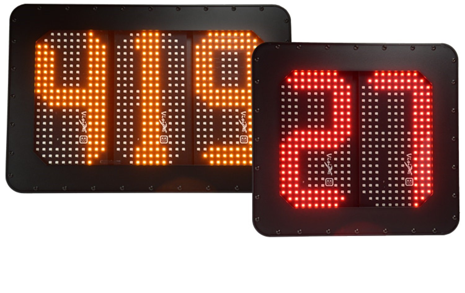 Amber Vision X 9892207 ID Number Board 2 Digit LED with Mounting Bracket